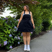 Overall Dress - Black