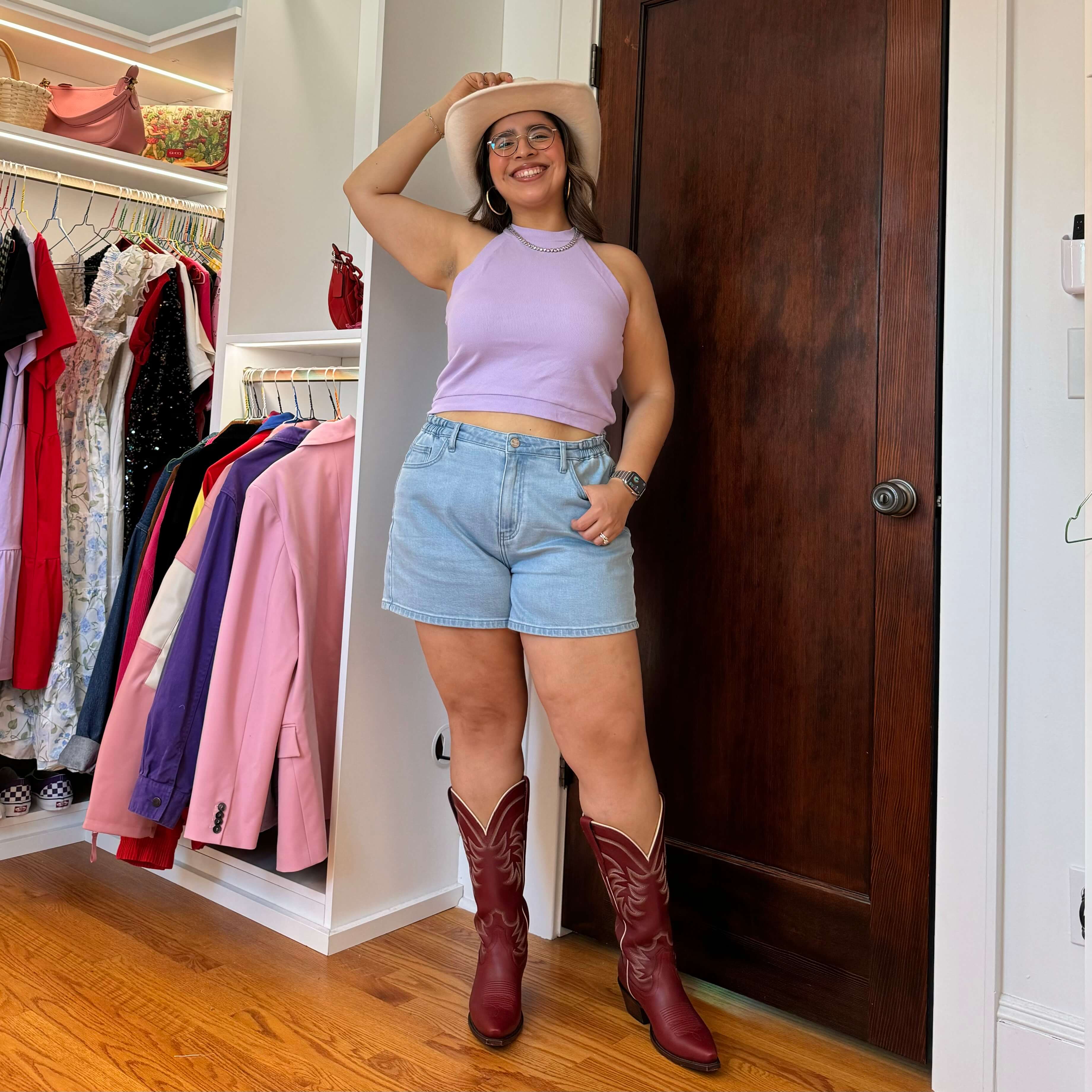 Halter Tank Top - Lavender *Clearance Sale*