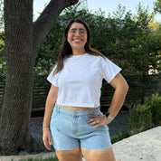Cropped Tee - Tofu