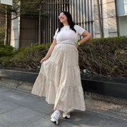 Tiered Maxi Skirt - Ditsy Floral