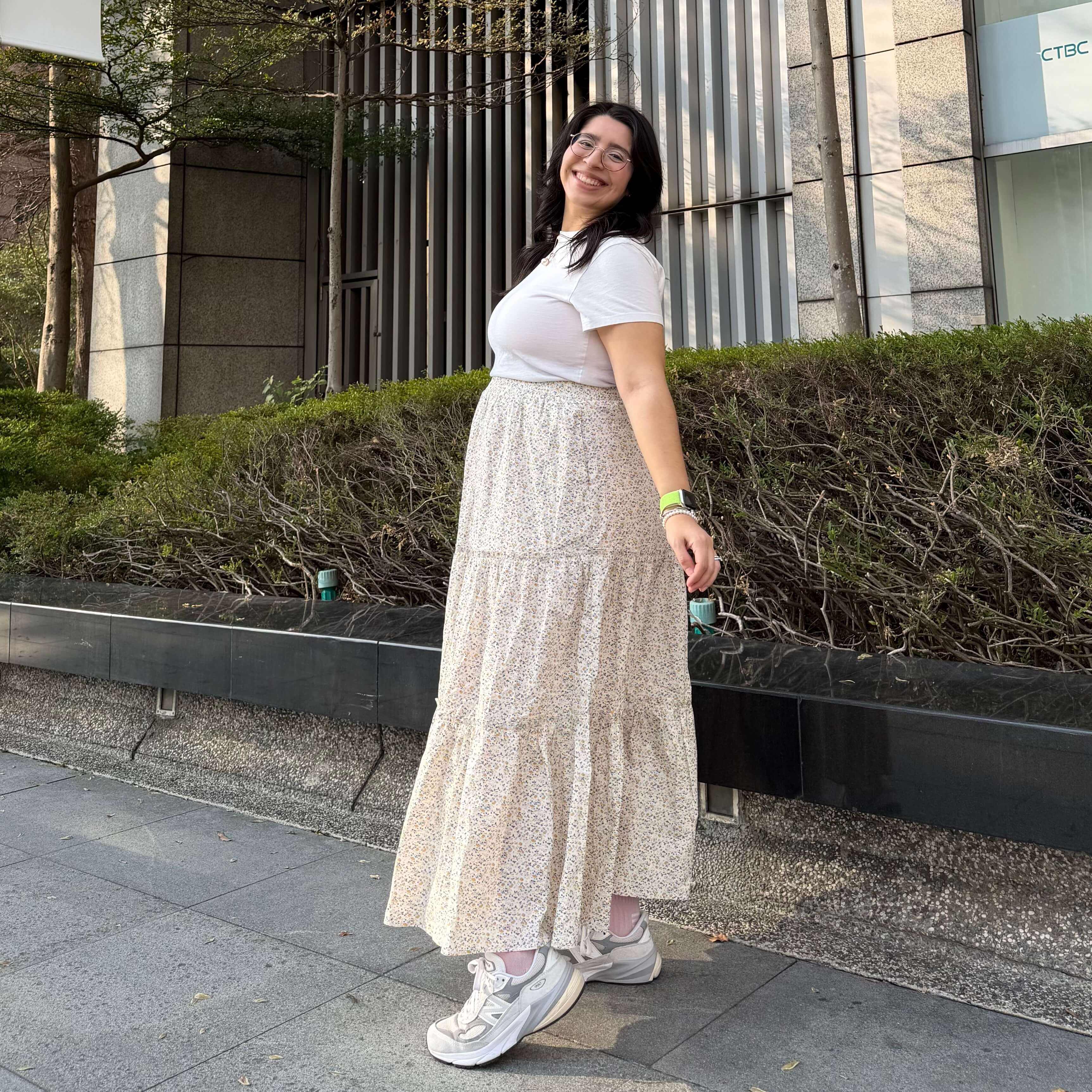 Tiered Maxi Skirt - Ditsy Floral