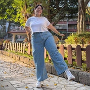 Original Jeans - Light Wash with Bees
