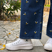 Original Jeans - Medium Wash with Bees