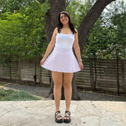 Christina Mini Skirt - Lavender