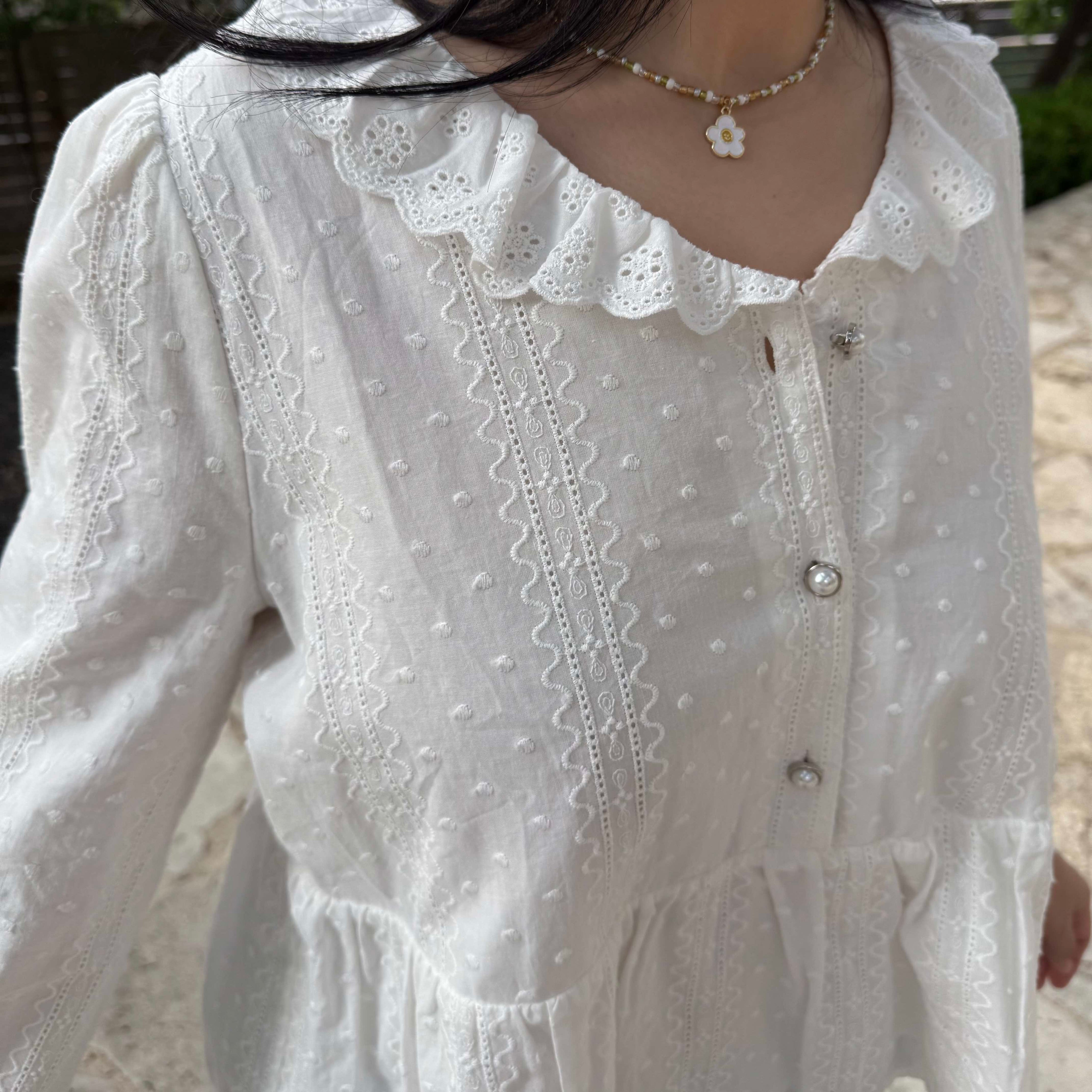 Cottage Blouse - Off-White