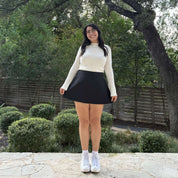 Christina Mini Skirt - Solid Black *Clearance Sale*