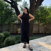 The Flora Dress - Black *Clearance Sale*