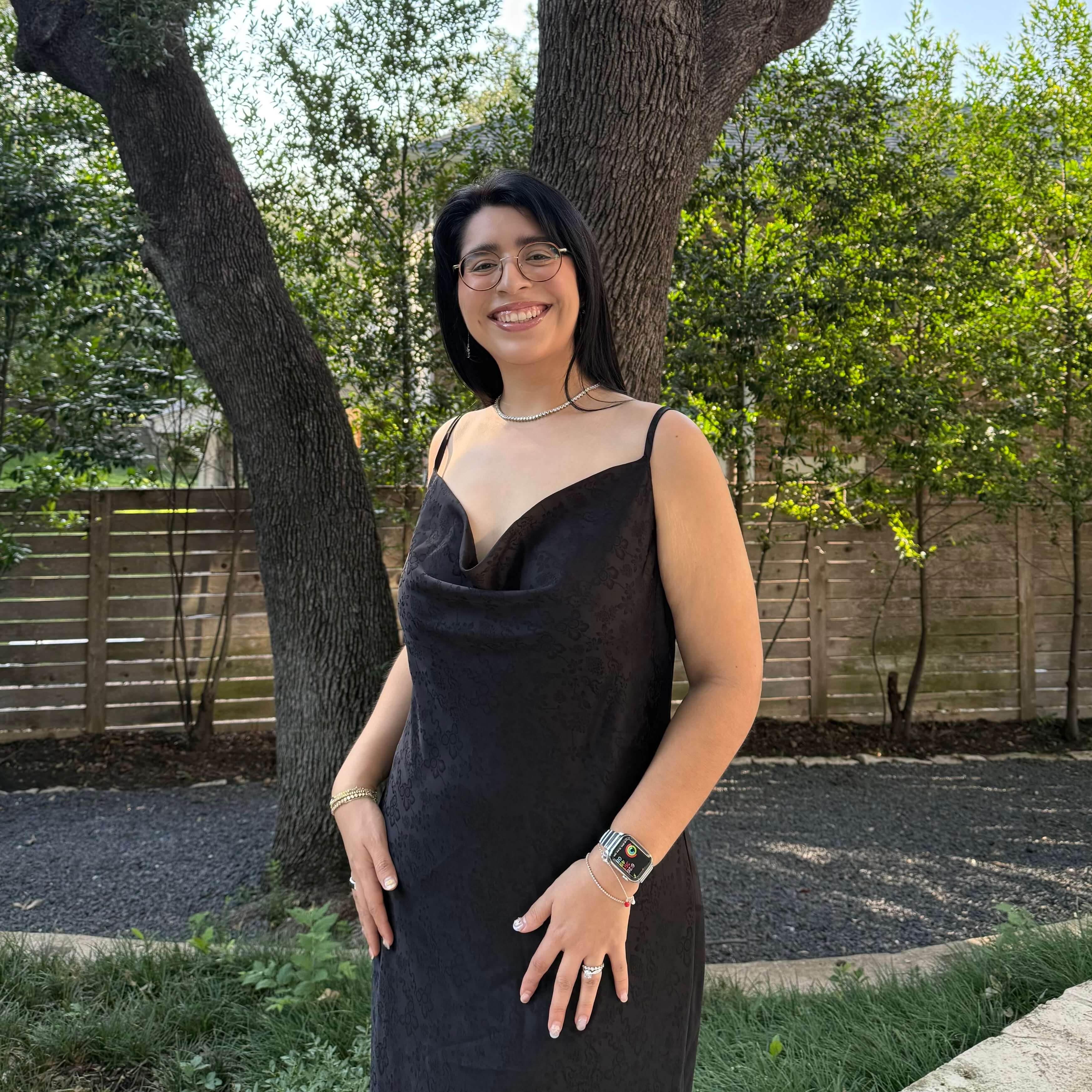Luna Slip Dress - Black *Clearance Sale*