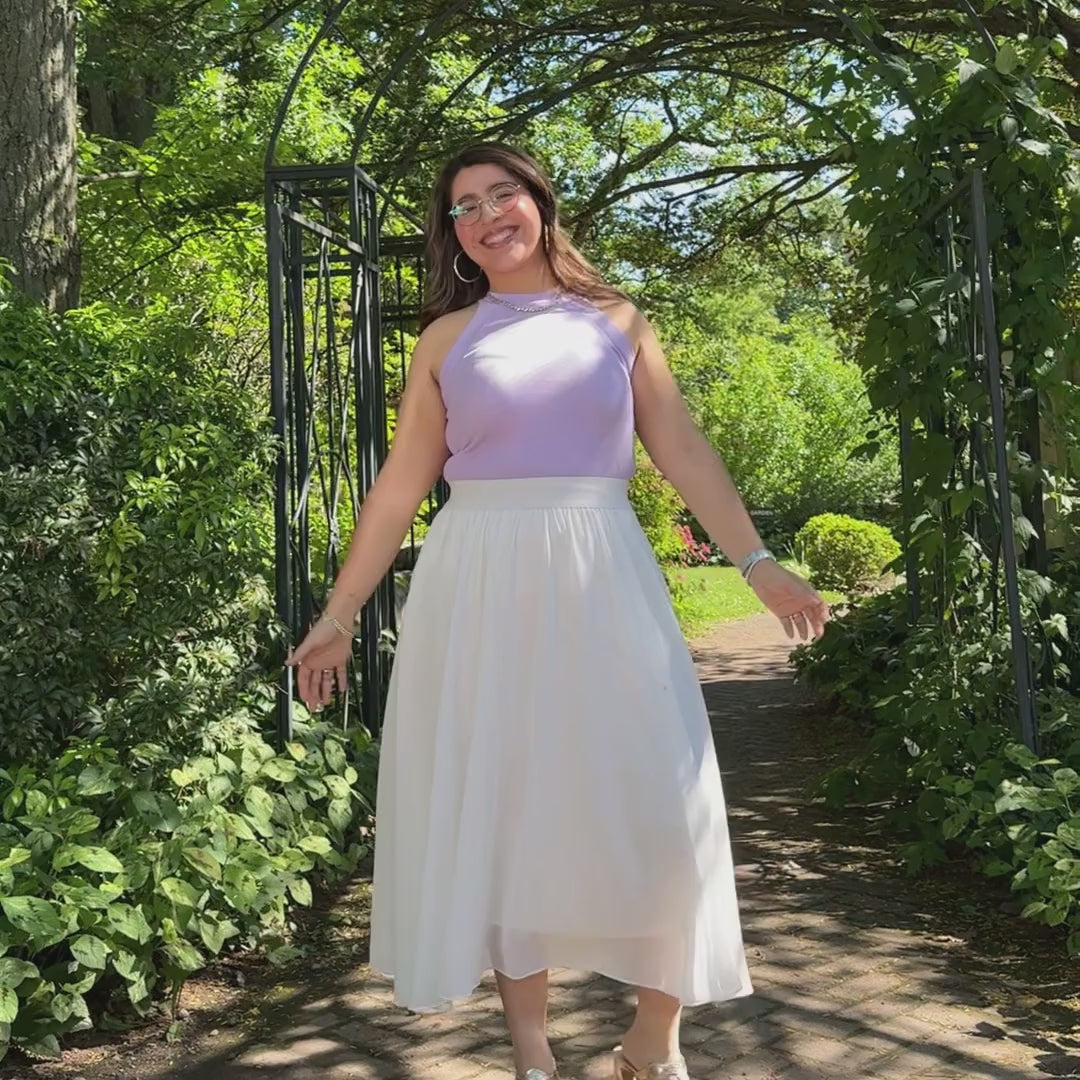 Halter Tank Top - Lavender *Clearance Sale*