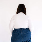 Turtleneck Sweater - White